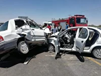 بی توجهی به جلو در رتبه نخست عوامل تصادف